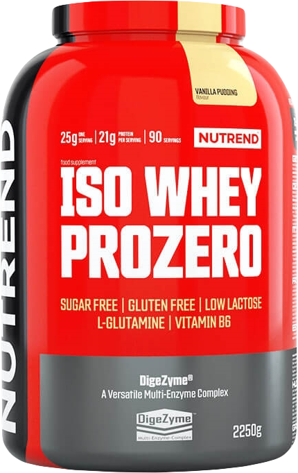 Nutrend Iso Whey Prozero 2250 g brownie al cioccolato