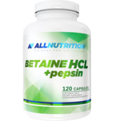 ALLNUTRITION Betaine HCL + pepsin 120 capsules