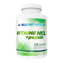 ALLNUTRITION Betaine HCL + pepsin 120 kapsúl