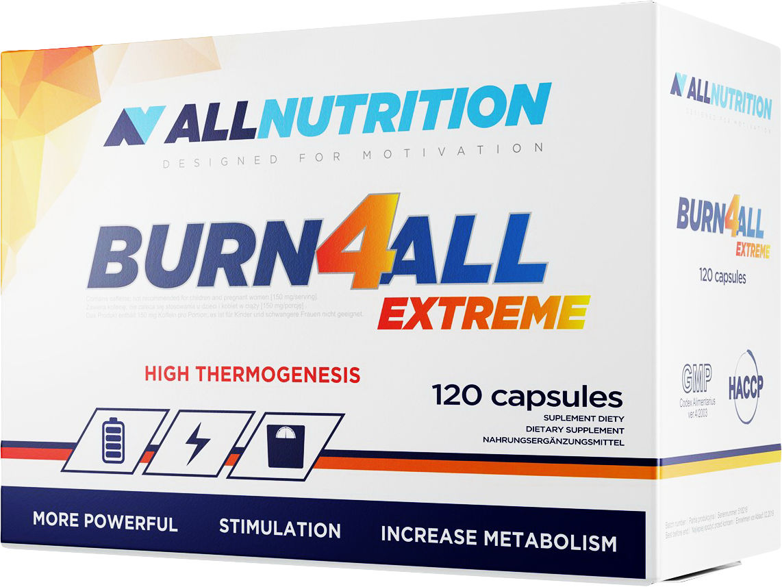 ALLNUTRITION Burn4All Extreme 120 Kapsúl