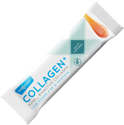 Max Sport Collagen+ Bar 40 g posolony Karmel