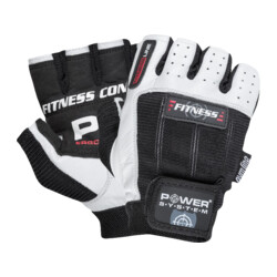 Power System Gloves Fitness PS 2300 1 Paar - schwarz-weiß
