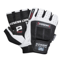 Power System Gloves Fitness PS 2300 1 pereche - alb-negru