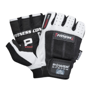 Power System Gloves Fitness PS 2300 1 para - czarno-biała