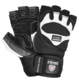 Power System Wrist Wrap Gloves Raw Power PS 2850 1 pair - black-white