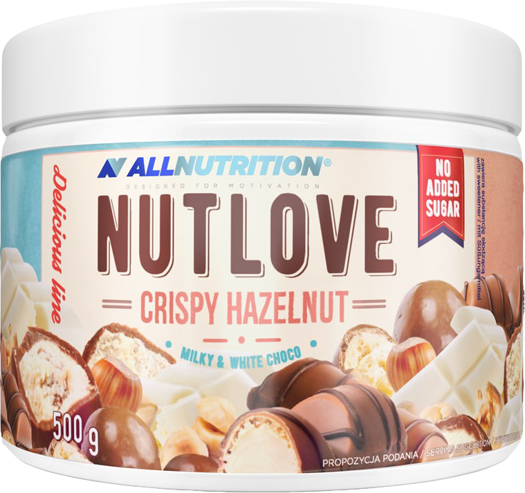 ALLNUTRITION NUTLOVE 500 G Choco Hazelnut (čokoláda-lieskový Orech)
