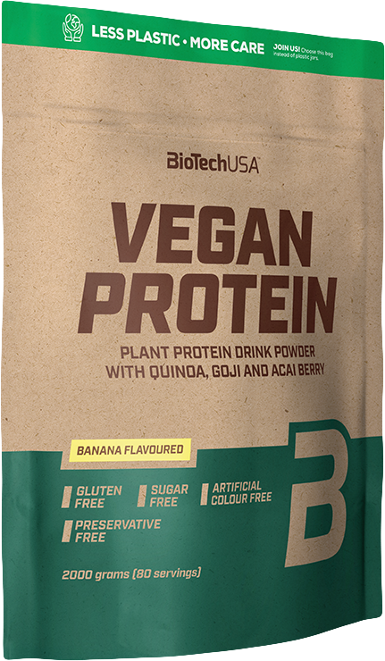 BioTech USA Vegan Protein 2000 g csokoládé-fahéj