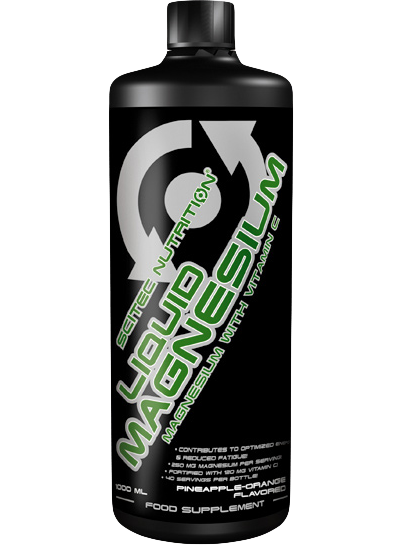 Scitec Nutrition Liquid Magnesium 1000 ml ananás-pomaranč
