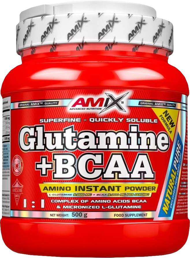 Amix Glutamine + BCAA Natural 500 g