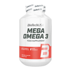 BioTech USA Mega Omega 3 180 kapsúl