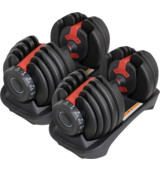 BodyWorld Adjustable dumbbells (pair) 2x 2,5-24 kg