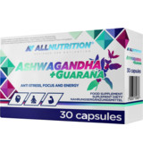 ALLNUTRITION Ashwagandha + Guarana 30 capsules