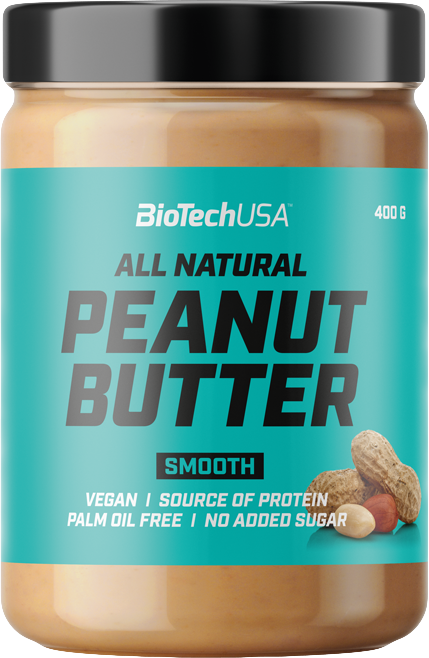 BioTech USA Peanut Butter 400 g krémes