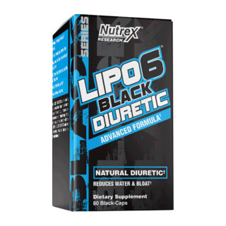 Nutrex Lipo 6 Black Diuretic 80 kapsul