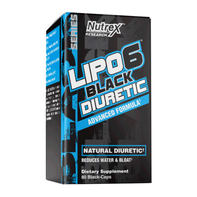 Nutrex Lipo 6 Black Diuretic 80 kapsúl