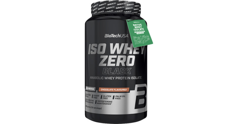 BioTech USA Iso Whey Zero Black 908 g jahoda