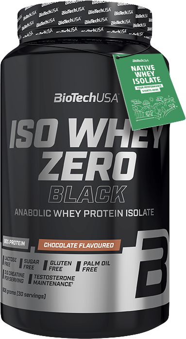 BioTech USA Iso Whey Zero Black 908 g truskawka