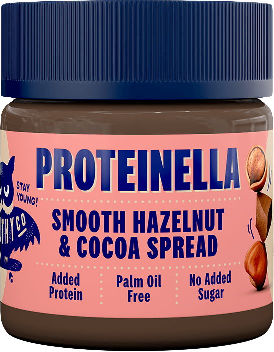 HealthyCo Proteinella 750 g lieskový orech-kakao