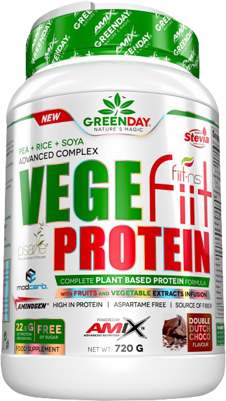 Amix Vegefiit Protein 720 g dupla csokoládé