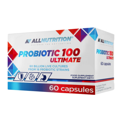 ALLNUTRITION Probiotic 100 Ultimate 60 kapsúl