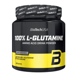 BioTech USA 100% L-Glutamine 240 g