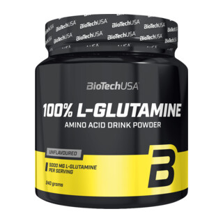 BioTech USA 100% L-Glutamine 240 g