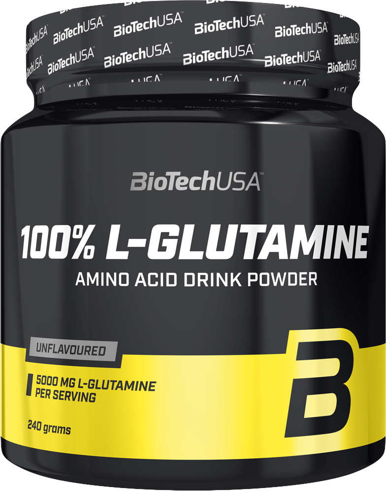 BioTech USA 100% L-Glutamine 240 g