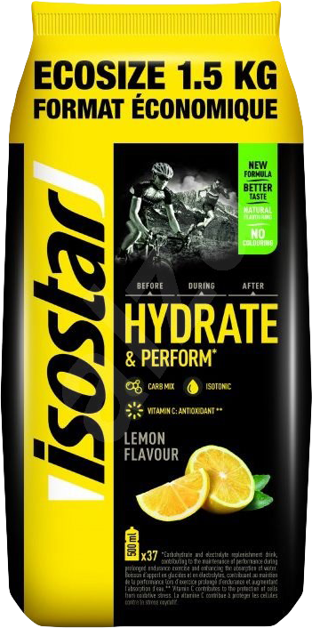 Isostar Hydrate & Perform 1500 g citrón