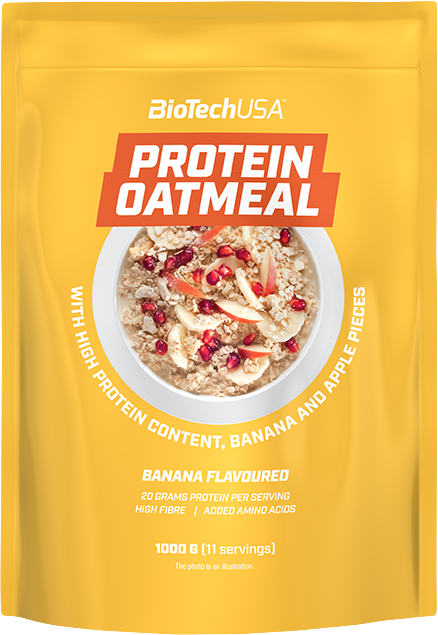 BioTech USA Protein Oatmeal 1000 g banan-jabłko