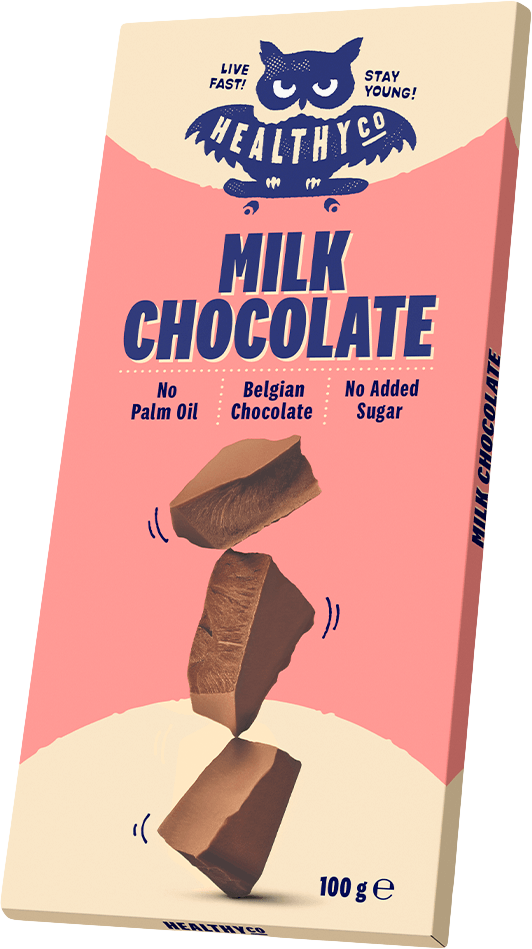 HealthyCo Chocolate 100 g cioccolato al latte