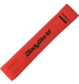 BodyWorld Posilovací textilní guma Mini X-Heavy 1 ks 13 - 18 kg, tmavěčervená