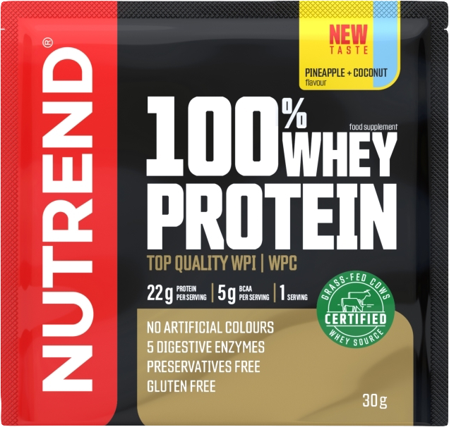 Nutrend 100% Whey Protein 30 g kiwi-banana