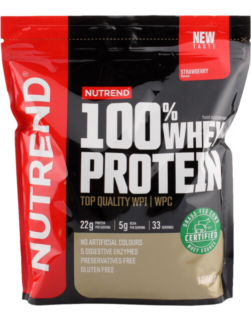 Nutrend 100% Whey Protein 1000 g | BodyWorld EU