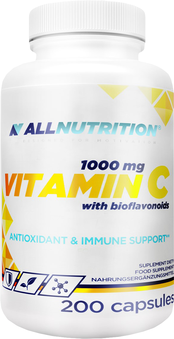 ALLNUTRITION Vitamin C + Bioflavonoids 200 Kapsúl