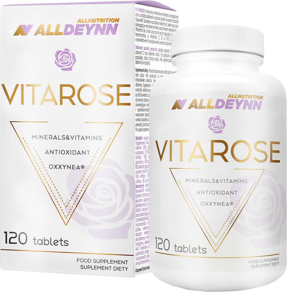 ALLNUTRITION ALLDEYNN Vitarose 120 Tabliet