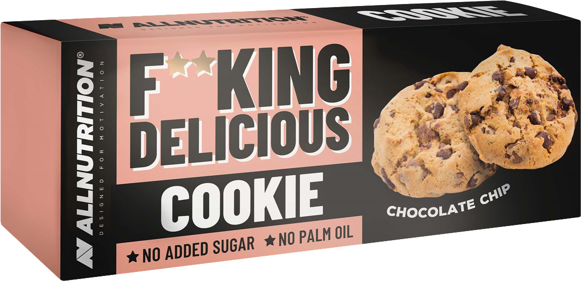 ALLNUTRITION F**king Delicious Cookie 128 G - 150 G * Dvojitá čokoláda