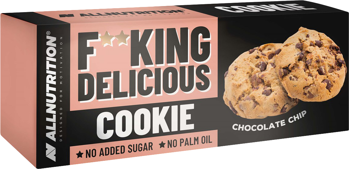 ALLNUTRITION F**king Delicious Cookie 128 G - 150 G * čokoládové Kúsky
