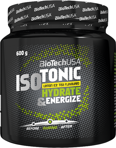 BioTech USA Isotonic 600 g citromos jeges tea