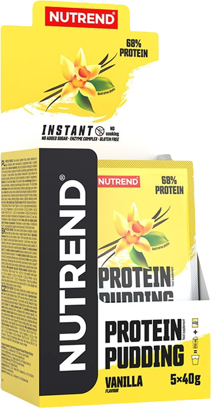 Nutrend Protein Pudding 5 x 40 g wanilia