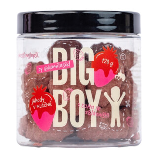 Big Boy Erdbeeren in Milchschokolade 120 g