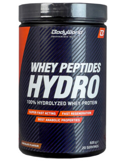 BodyWorld 100% Whey Peptides Hydro 600 g
