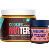 BodyWorld Cookies Crunchy Nutter 500 g + Proteinella 200 g za 1€
