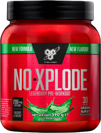 BSN N.O.-Xplode Legendary NEW 390 g potere viola