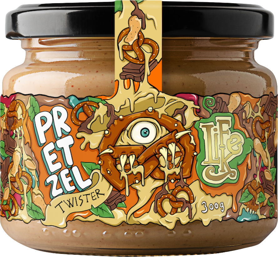 LifeLike Pretzel Twister 300 g bretzel