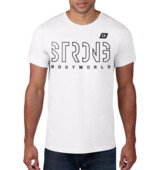 BodyWorld Mens STRONG LINES t-shirt white