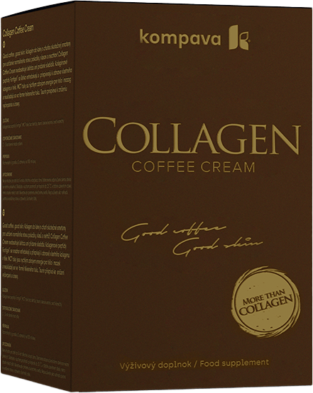 Kompava Collagen Coffee Cream 300 g cremă