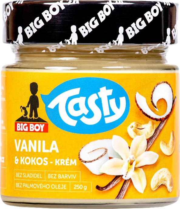 Big Boy Vanilla kokos 250 g vanilka-kokos