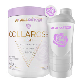 ALLNUTRITION ALLDEYNN Collarose Fish 300 g + Shaker 600 ml ZADARMO
