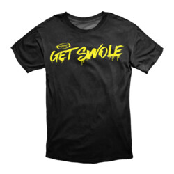 Gaspari Nutrition Mens T-shirt Get Swole schwarz