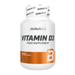 BioTech USA Vitamin D3 120 tablet